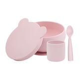 Coffret bol tasse cuillère Rose Minikoioi